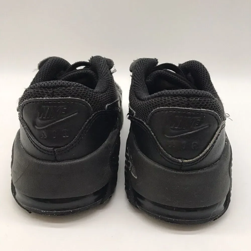 Nike Air Max Excee (PS) Triple Black Boy's 1Y Sneaker CD6892-005 Lace Up Low Top